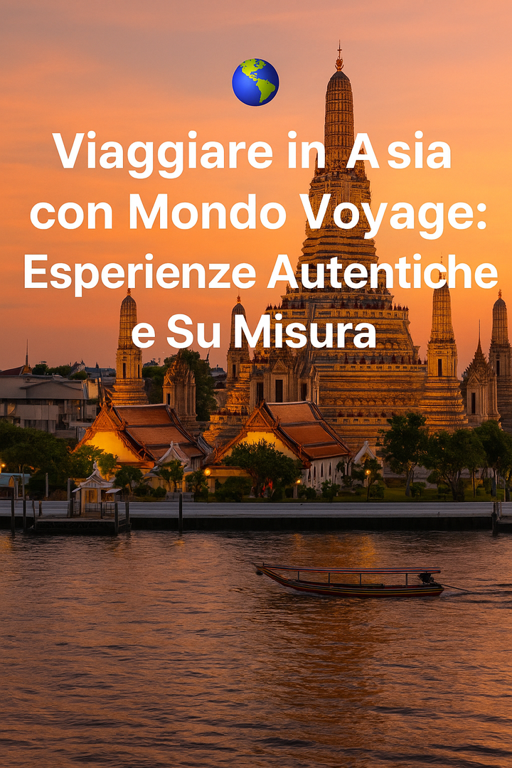🌏 Viaggiare in Asia con Mondo Voyage: Esperienze Autentiche e Su Misura