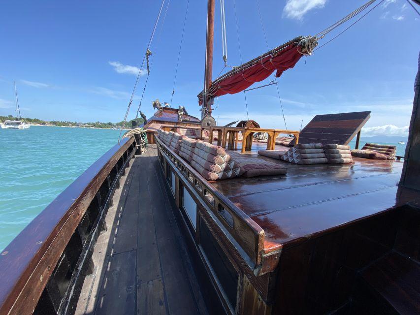 Full day trip to Sam Roi Yot by sailing boat 