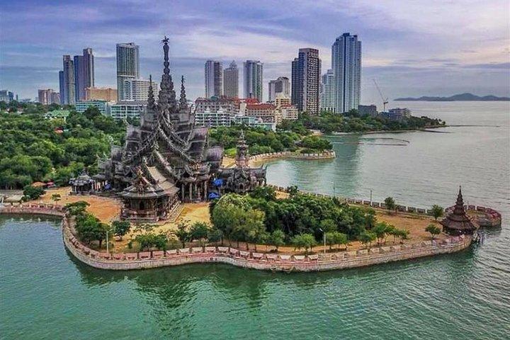 Pattaya: biglietto d'ingresso al Santuario della Verità e opzione di trasferimento di andata e ritorno