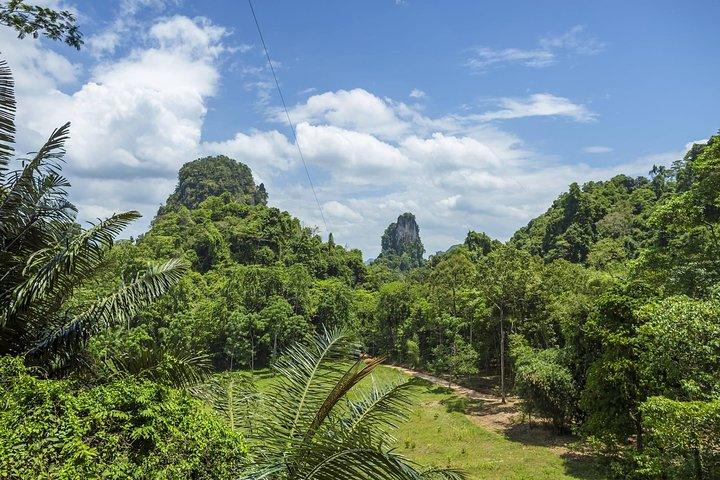 Esperienza avventurosa sulla zipline di Krabi