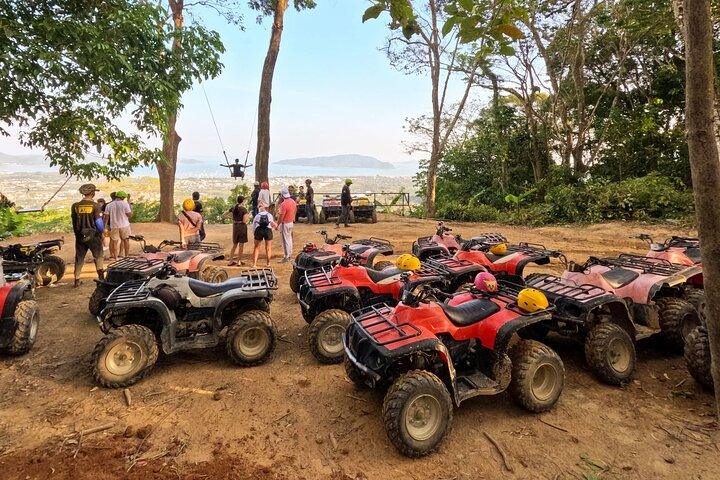 ATV &amp; Zipline Experience in Phuket Paradise