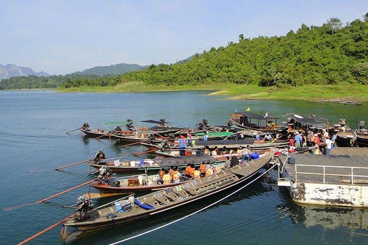 Tour di un giorno al lago Khao Sok Cheow Lan da Krabi