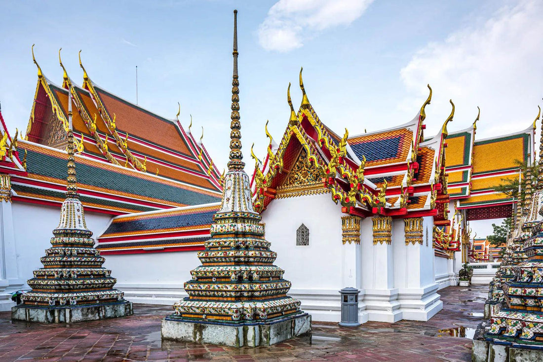 Golden Budha Temple, Reclining Buddha Temple, Bangkok Canals