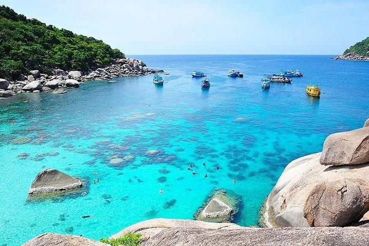 Koh Tao and Koh Nangyuan by speedboat with lunch