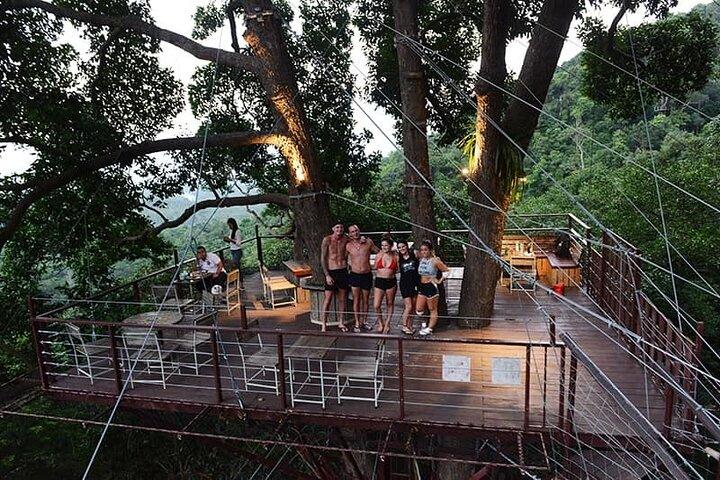 Avventura di volo nella giungla a Koh Samui