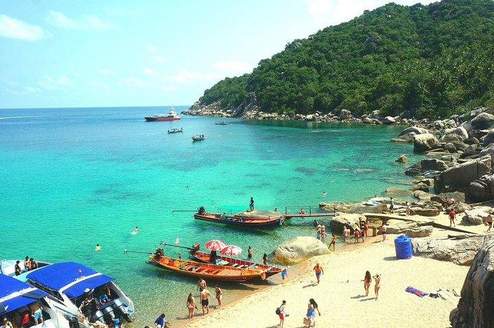 Koh Nangyuan and Koh Tao Snorkeling Tour by Speedboat from Koh Phangan with Lunch