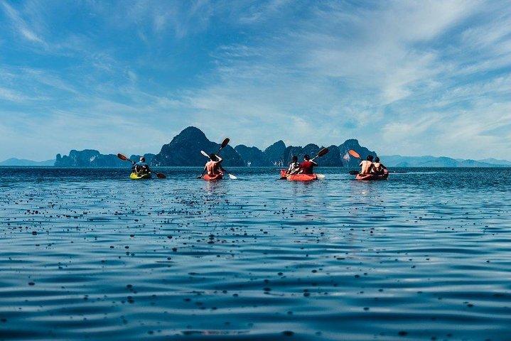 Tour in kayak nelle mangrovie profonde e nel canyon a Krabi