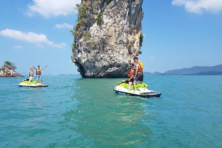 Tour in moto d'acqua di Phuket alle 7 isole con ritiro e trasferimento