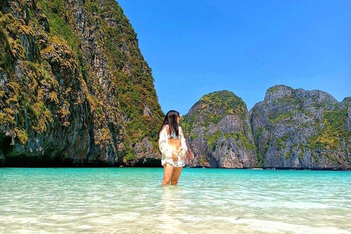 Maya Beach, Bamboo Island & Phi Phi Islands Tour con Pranzo