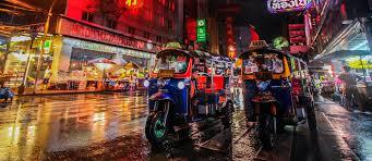 Bangkok's Night By Tuk-Tuk