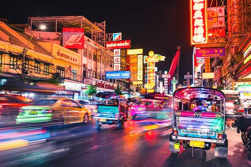 Bangkok's Night By Tuk-Tuk