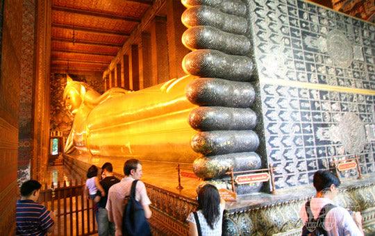 Golden Budha Temple, Reclining Buddha Temple, Bangkok Canals